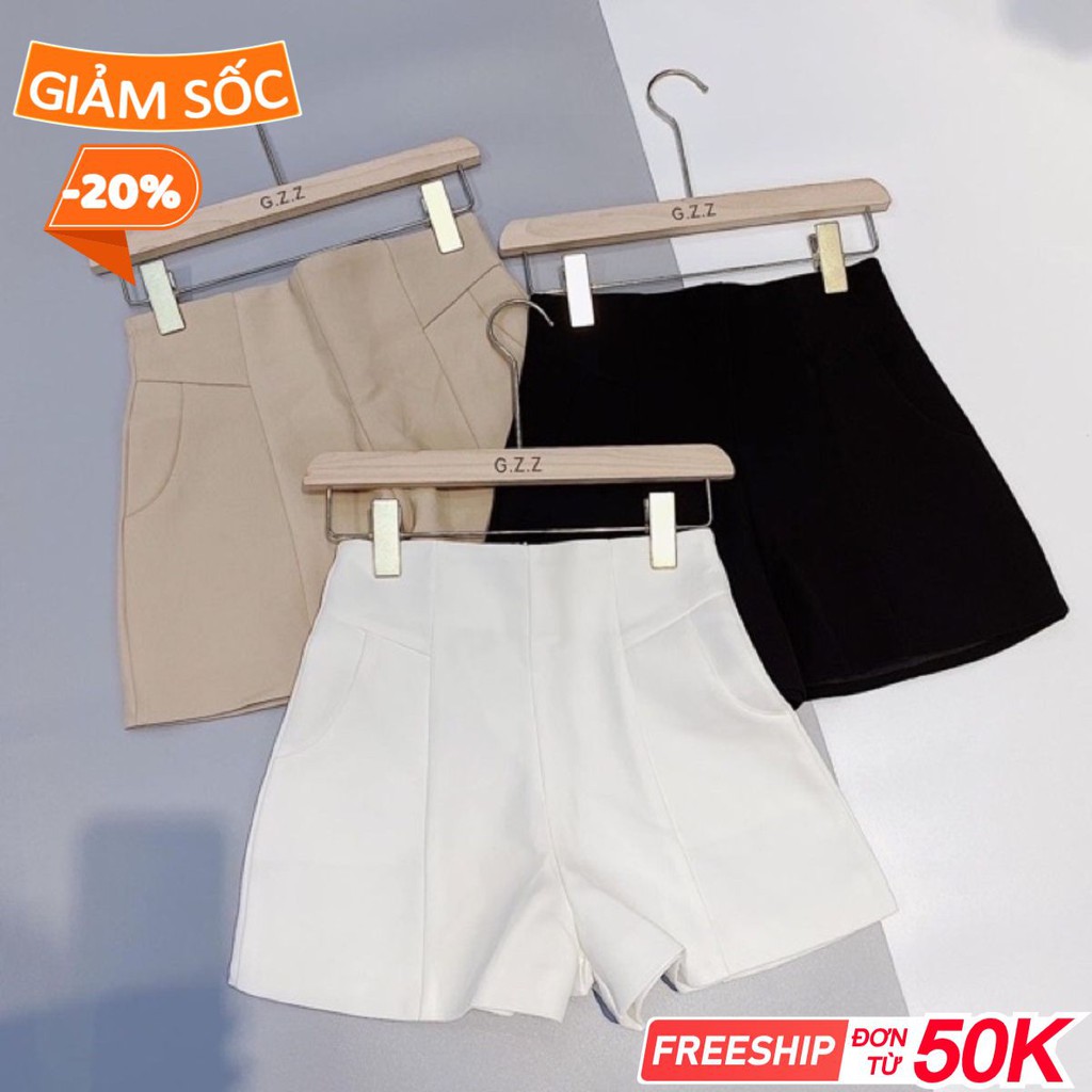 Mặc là sang quần short nữ cạp cao s022
