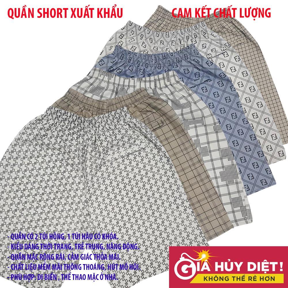 Quan sot ngan - quần short nam Caro26 - mặc ngủ, mặc ở nhà, chất cực mát - Hàng Việt Nam Xuất Khẩu.