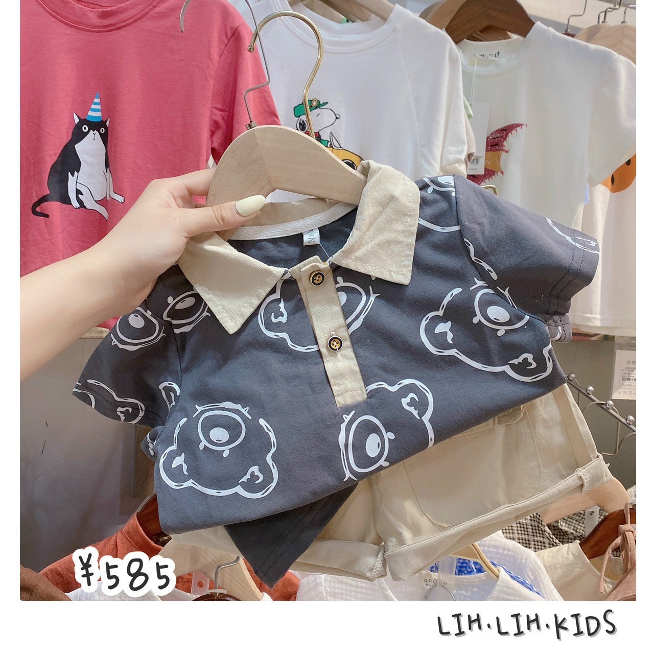 bộ cộc tay cho bé 8-18kg