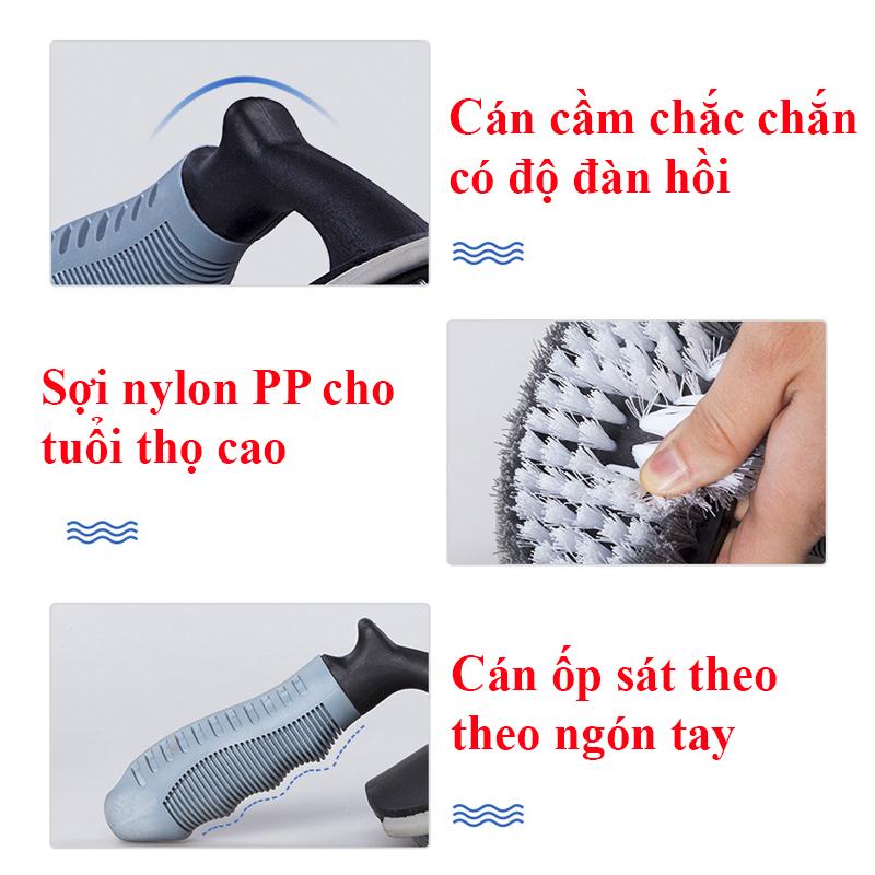 Bộ 3 dụng cụ rửa xe ô tô và xe máy