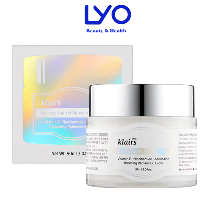 Kem dưỡng da Klairs Freshly Juiced Vitamin E Mask 90ml