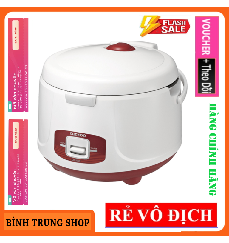 Nồi Cơm Điện Cuckoo CR-1055 1.8L- Bảo Hành 24 Tháng