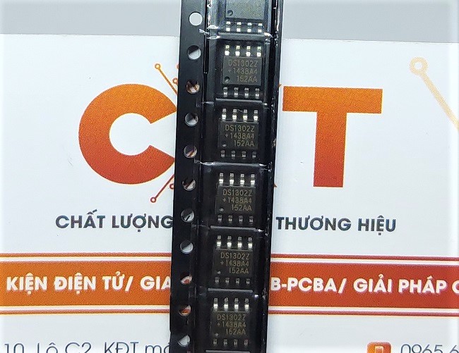 Ds1302z ic rtc clock/calendar 8-soic