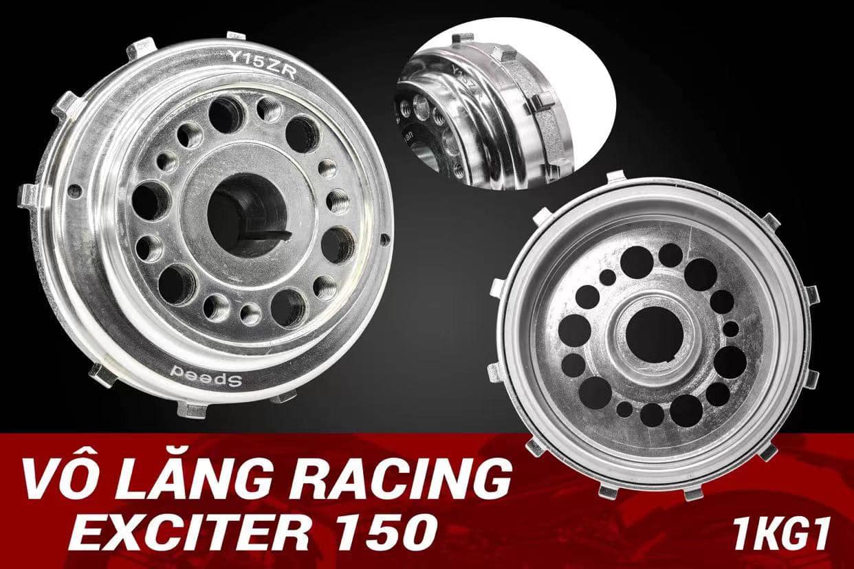 QUA LĂNG FI  SIÊU NHẸ XE MÁY  EXICTER 150 MAGNETO ATE SPEED RACING -   1100 GRAM