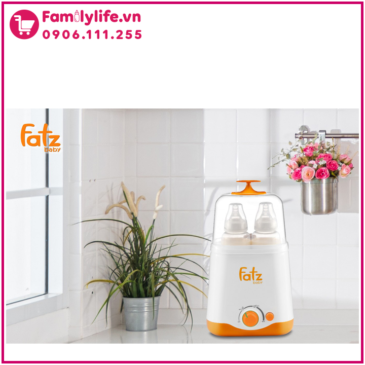 Máy Hâm Sữa Fatz 2 Bình Đa Năng FB3012SL