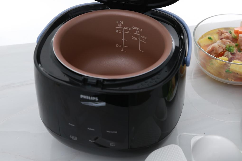 Nồi cơm điện tử mini Philips HD3060 0.7 Lít - Hàng công ty