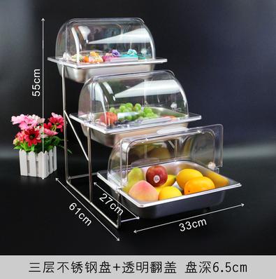 Buffet Nhiều Tầng Đĩa Hoa Quả Chiếc Phòng Khách Sáng Tạo 3 Tầng Giá Để Bánh Kem Tráng Miệng Đĩa Trà Chiều Giá Để Đồ Điểm Tâm