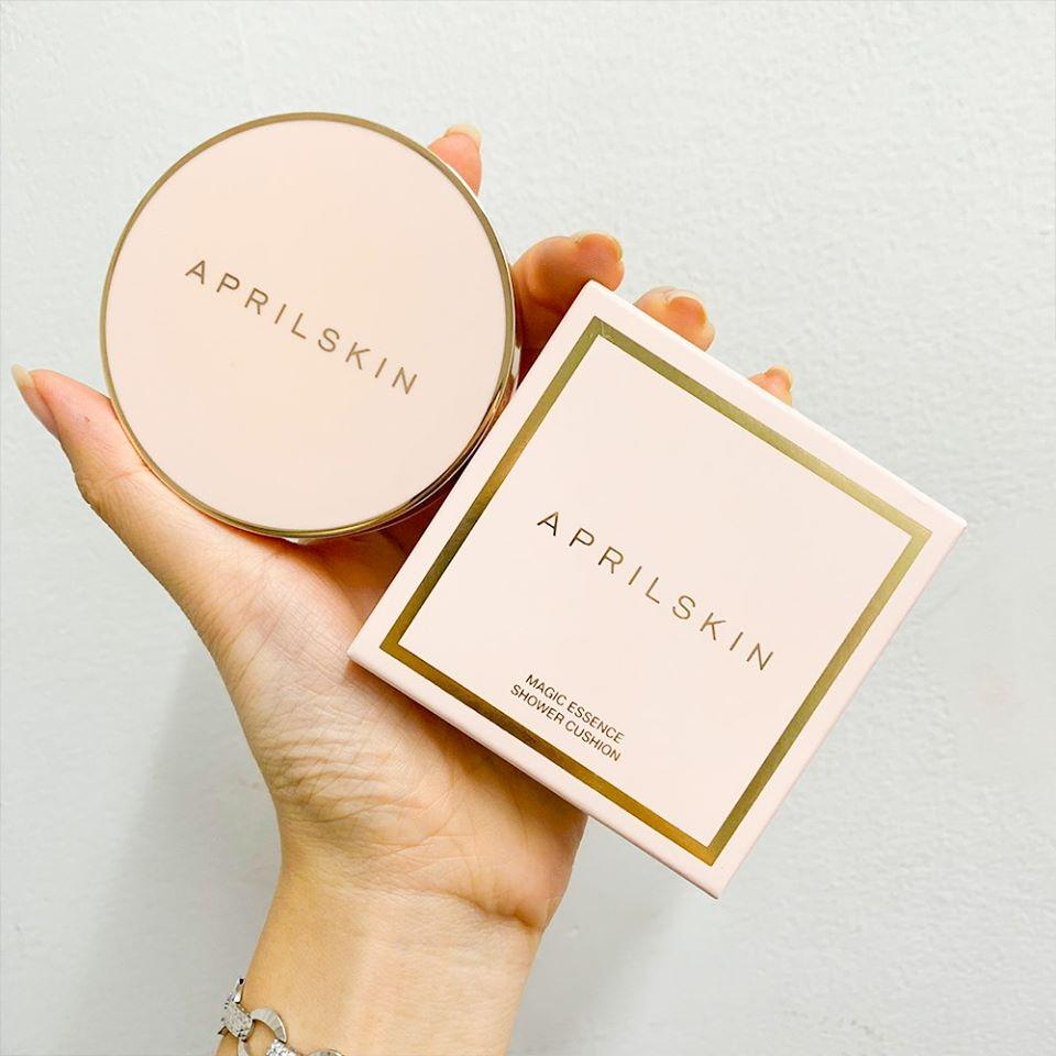 [HCM]Phấn Nước  cushion Aprilskin Magic Essence Shower Cushion (13g) #21