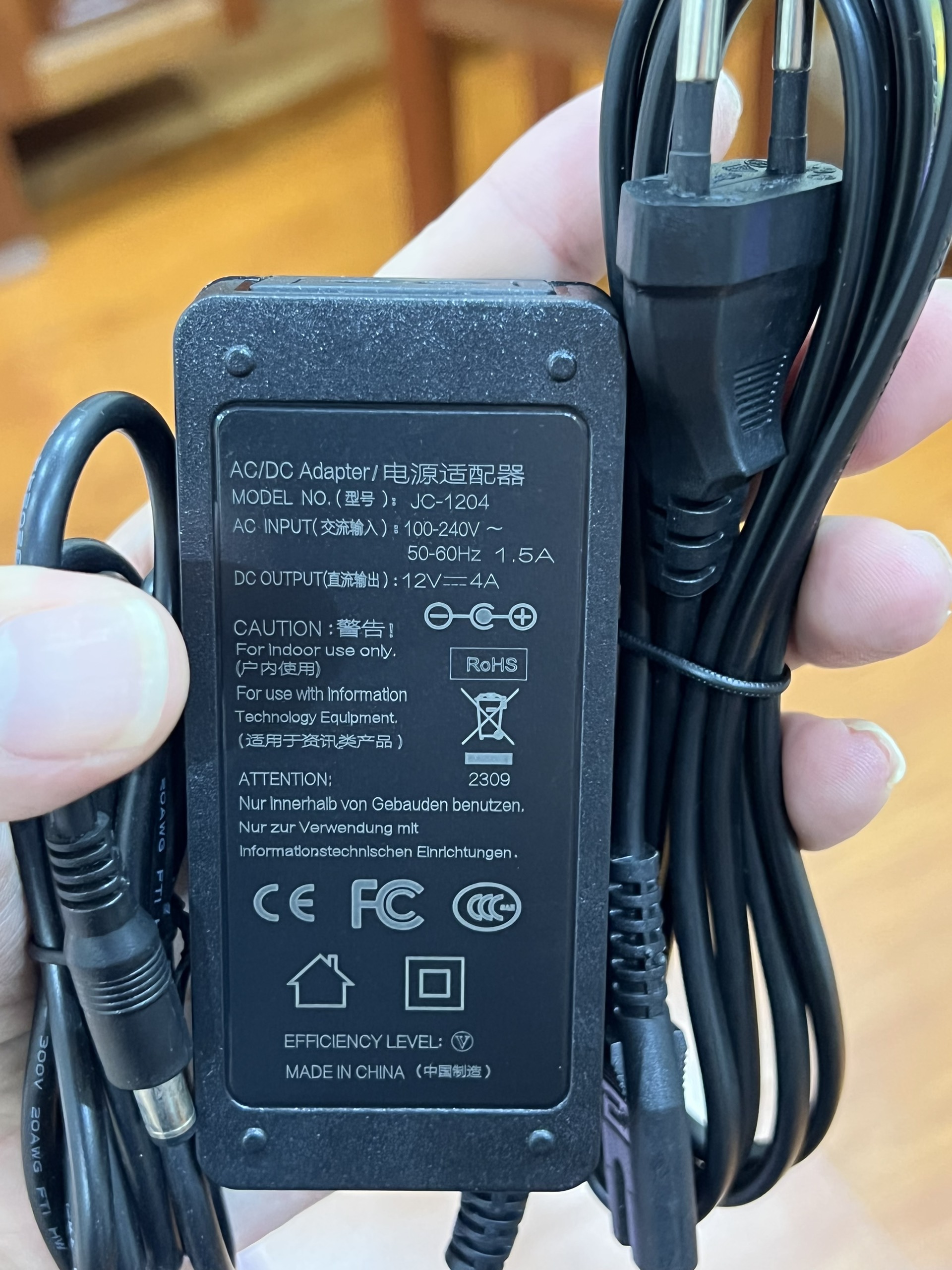 NGUỒN SẠC MÀN HÌNH MÁY TÍNH AOC 12V