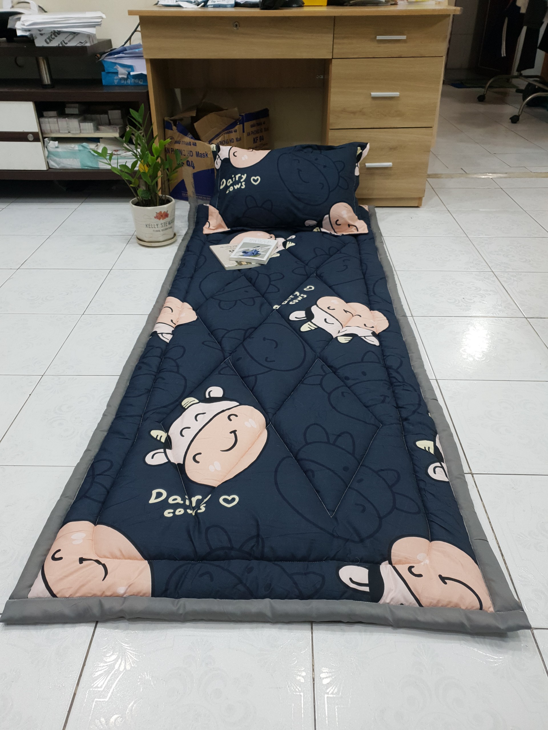 [TẶNG KÈM TÚI] NỆM VĂN PHÒNG- ĐỆM NGỦ VĂN PHÒNG 80*200cm