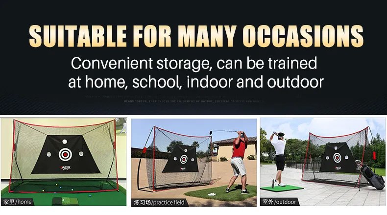 BỘ KHUNG LƯỚI TẬP SWING GOLF - PGM LXW023