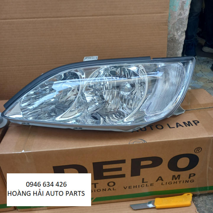 ĐÈN PHA(LÁI) TOYOTA CAMRY ĐỜI 2003-2005 HÀNG DEPPO ĐÀI LOAN