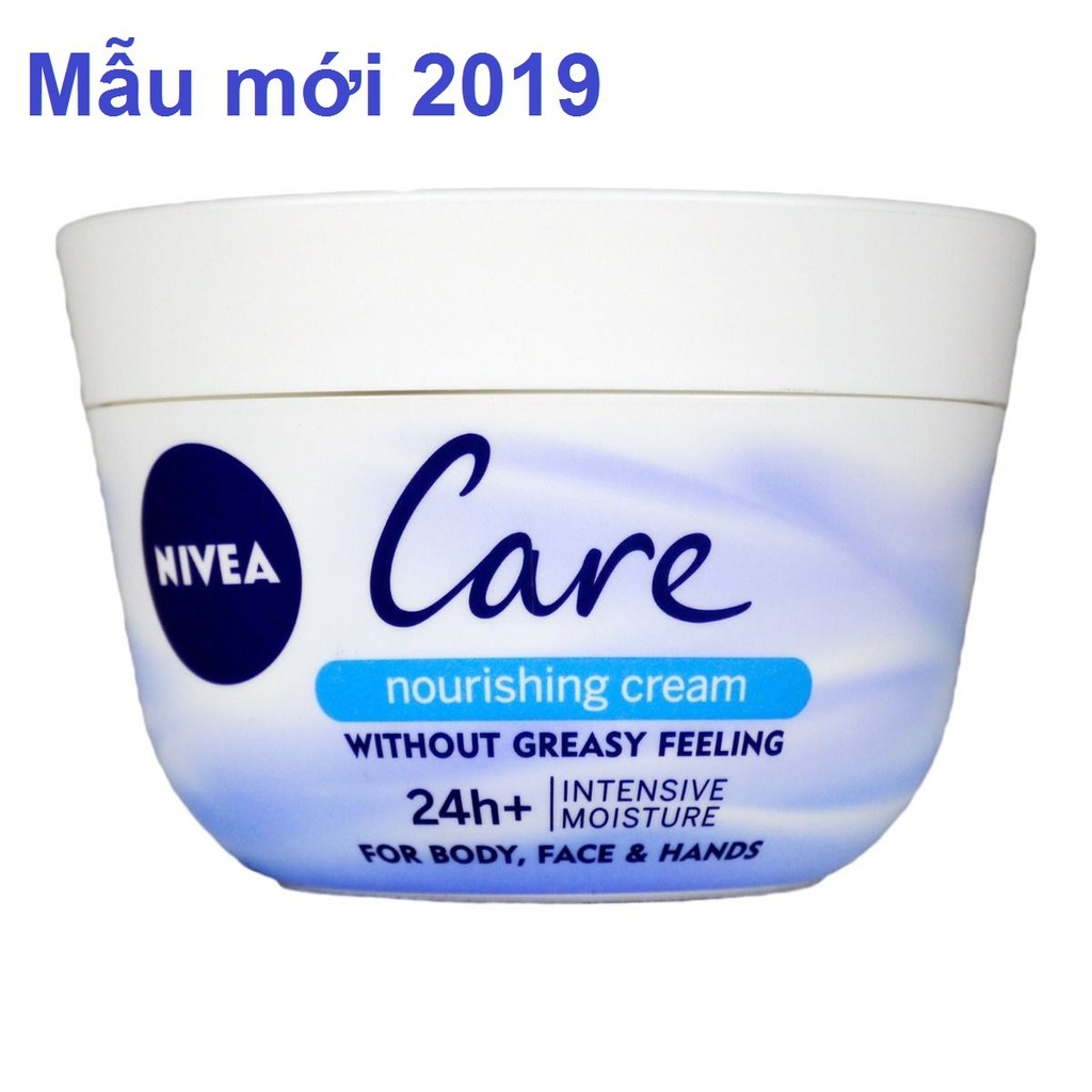 【sẵn sàng】 Kem dưỡng Nivea Care 200ml của Đức.