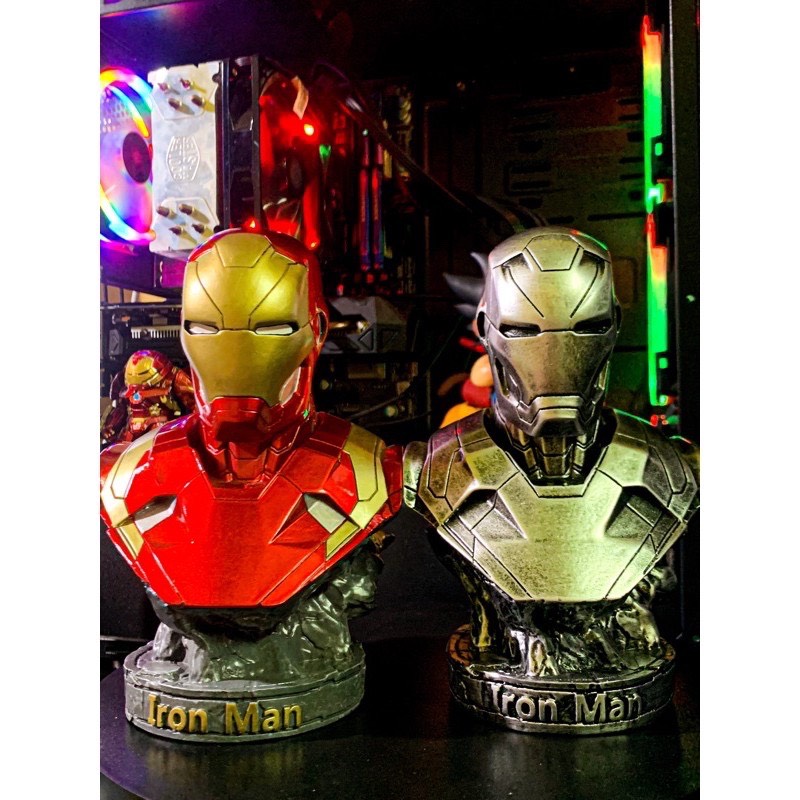(Hàng có sẵn) Mô hình người sắt Iron Man 18cm trang trí phòng