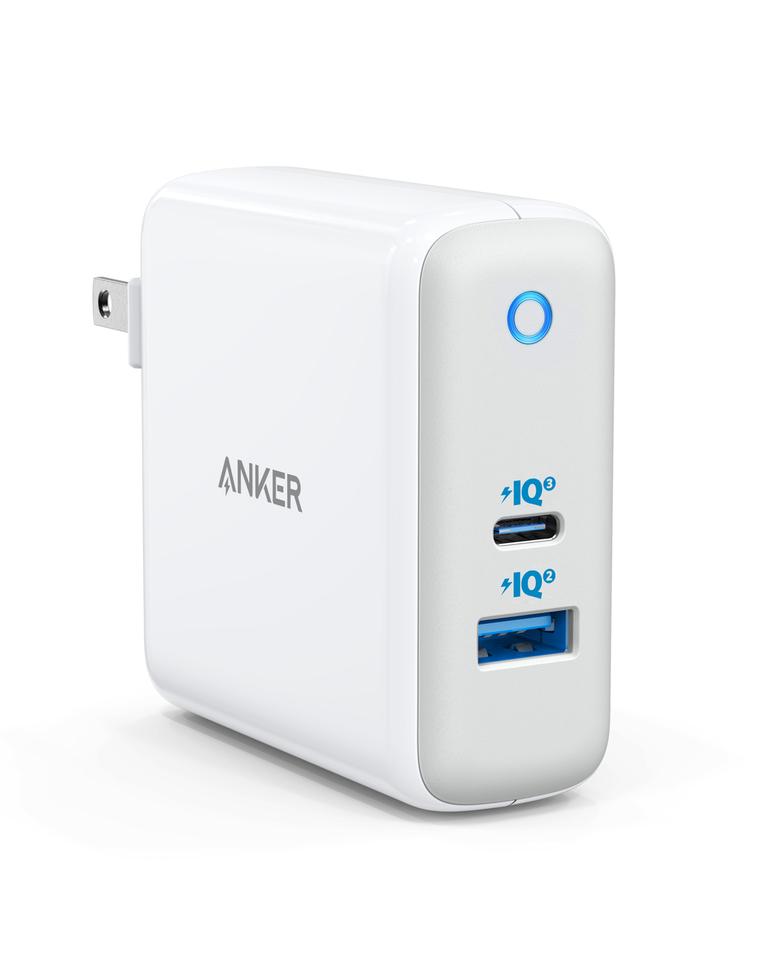 Cốc sạc nhanh Anker PowerPort Atom III 2 cổng 60W