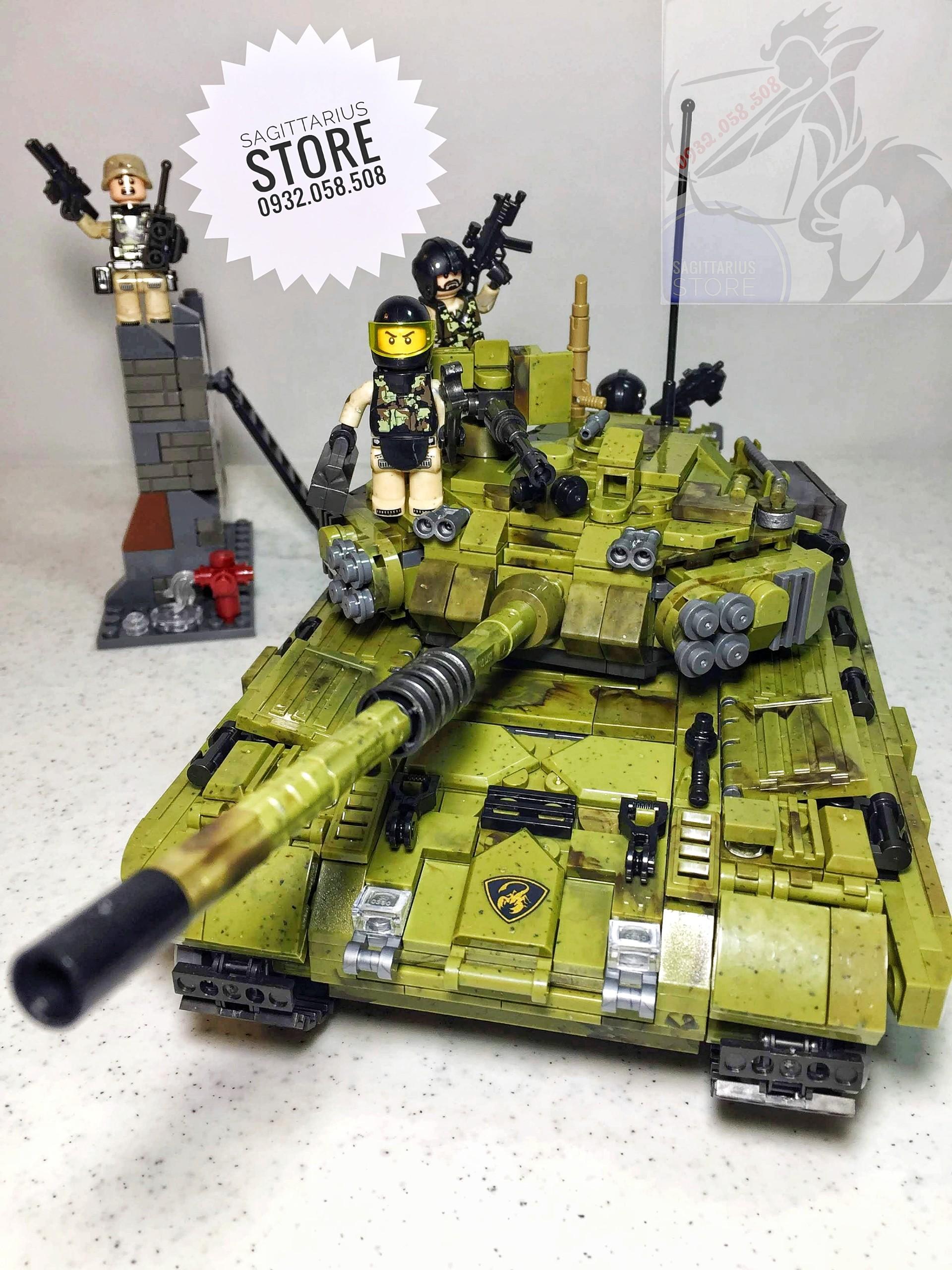 Bộ LEGO Xingbao 06015 Lắp Ráp Xe Tăng Tiger ( 1386 Mảnh )