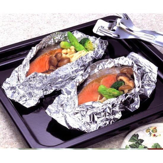 Cuộn giấy bạc nướng thực phẩm bọc thức ăn