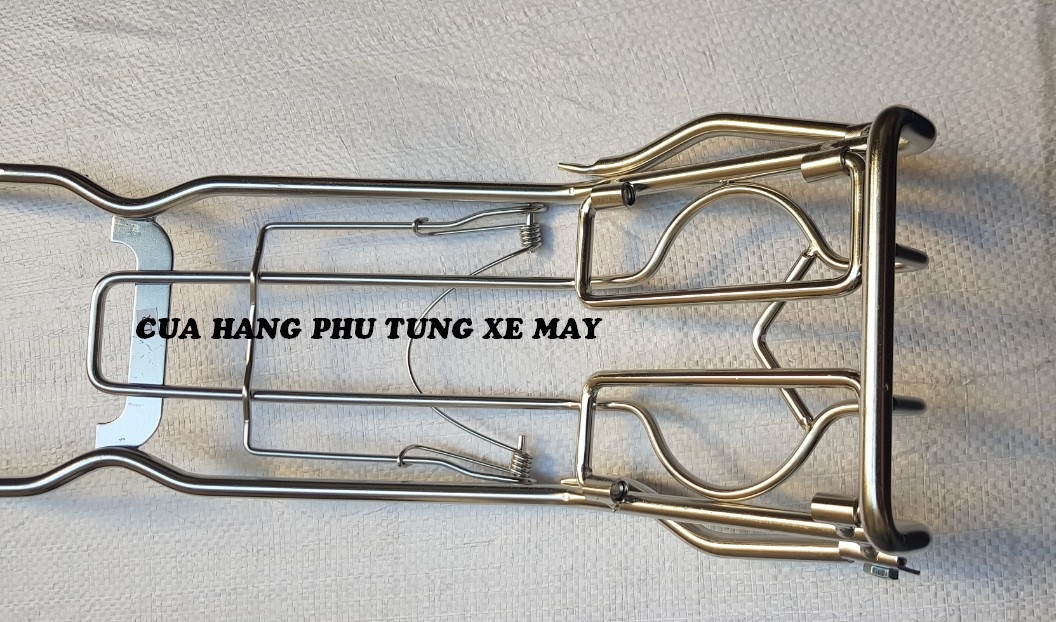Baga giữa xe Dream inox 10 li sáng bóng