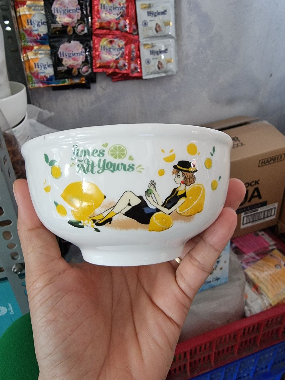 Combo 10 chén sứ dễ thương - Quà tặng từ Unilever
