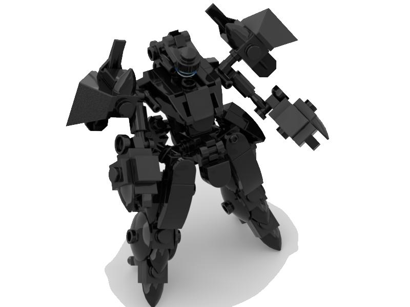 Đồ chơi lắp ráp Non Lego Moc Mech Godz