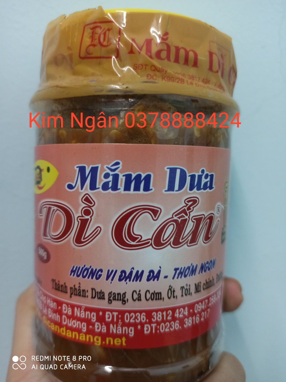 [HCM]Mắm Dưa Dì Cẩn