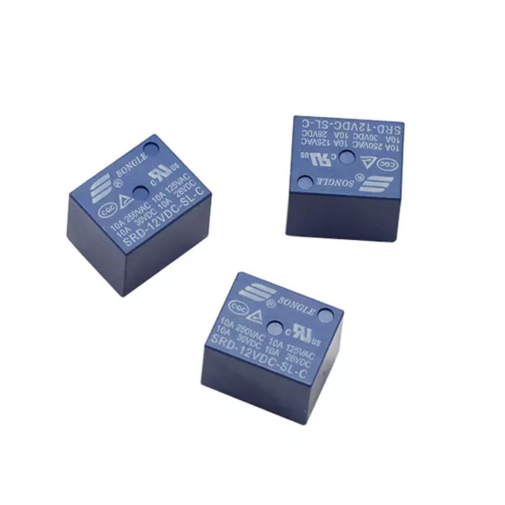 Combo 5 Relay 12V 10A 5 Chân SRD Songle