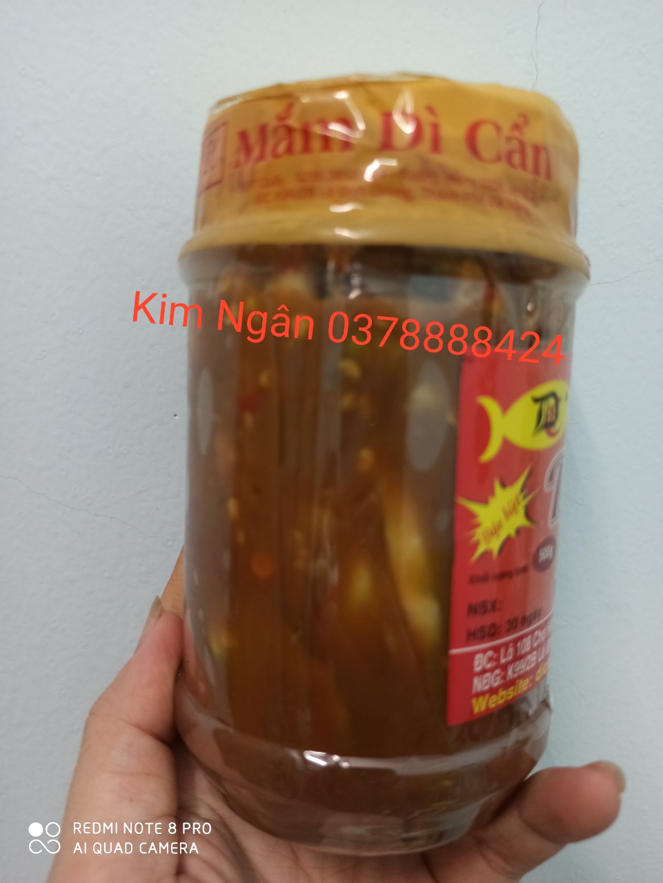 [HCM]Mắm Dưa Dì Cẩn