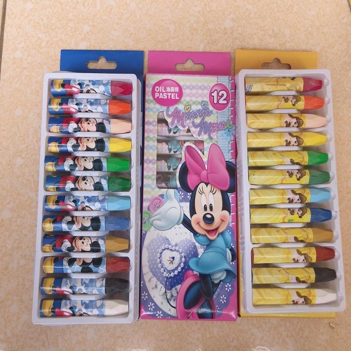 Sáp dầu 12 màu pastel