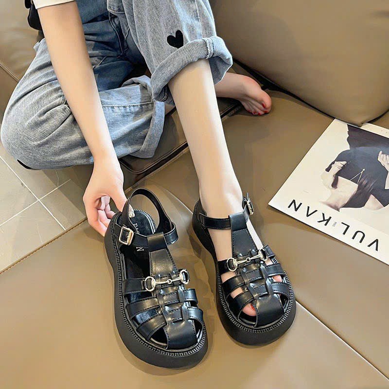 Sandan rọ gắn sích cao 5 phân mẫu mới hót ( phom nhỏ nửa sz chân to ngang thì tăng 1 sz)