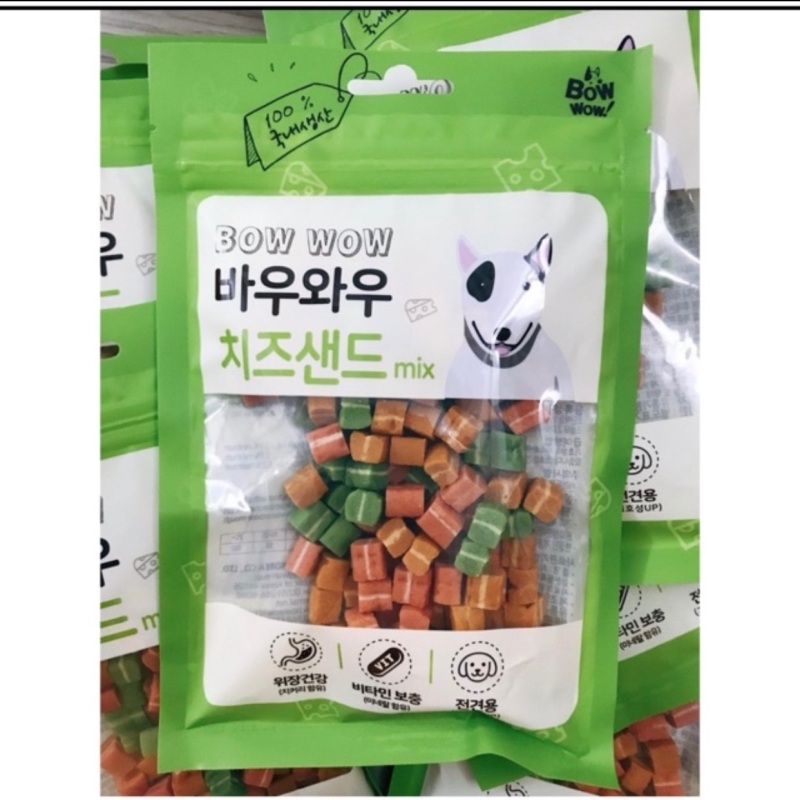 Sandwich hỗn hợp cho chó gói 120gr