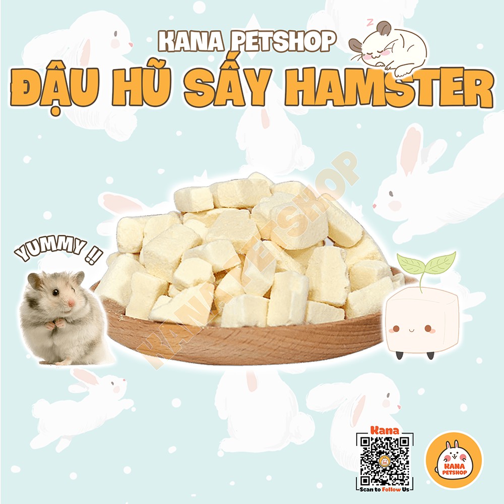 Đậu Hũ Cho Hamster 🐹FREESHIP🐹 15G Đậu Phụ sấy khô Bear Robo