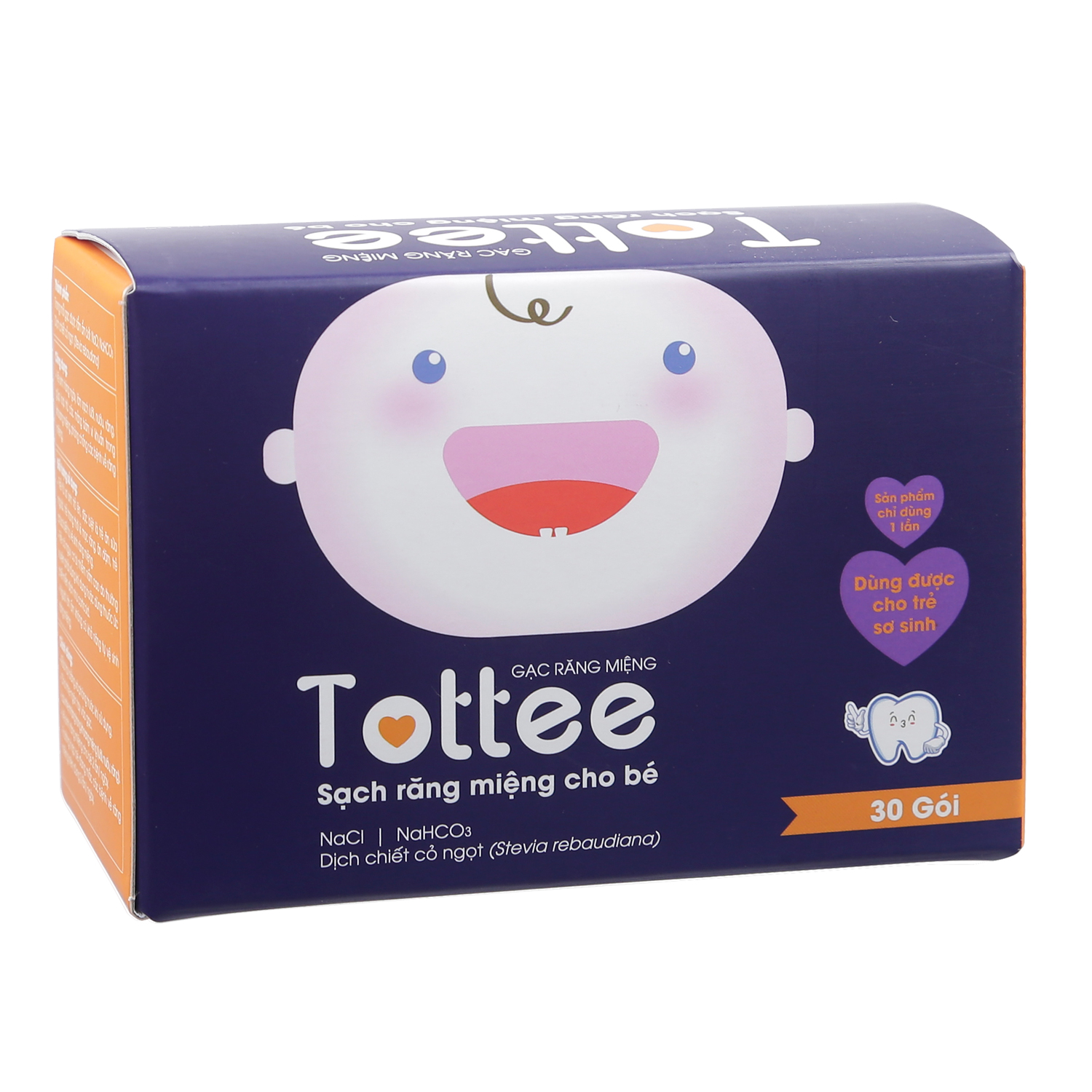 Gạc rơ lưỡi Tottee 30pcs