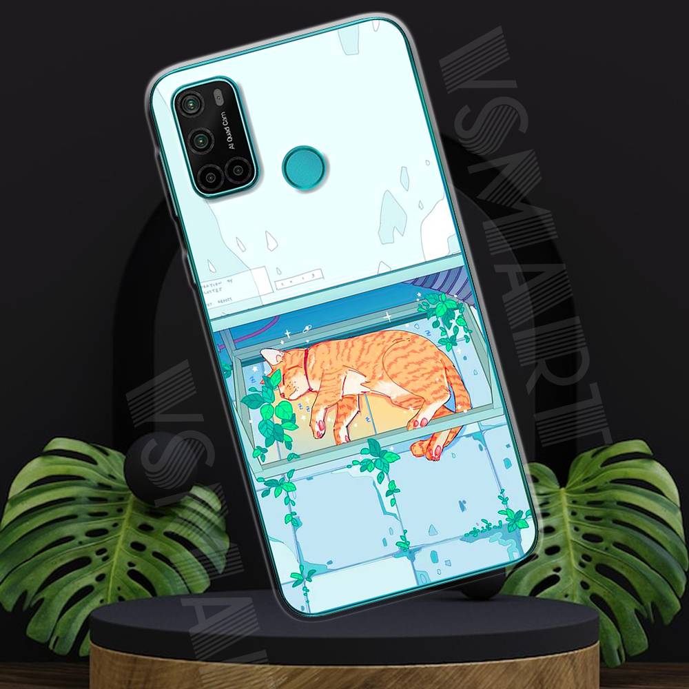 Ốp lưng Vsmart Joy4 mẫu BST Mèo lười TPU
