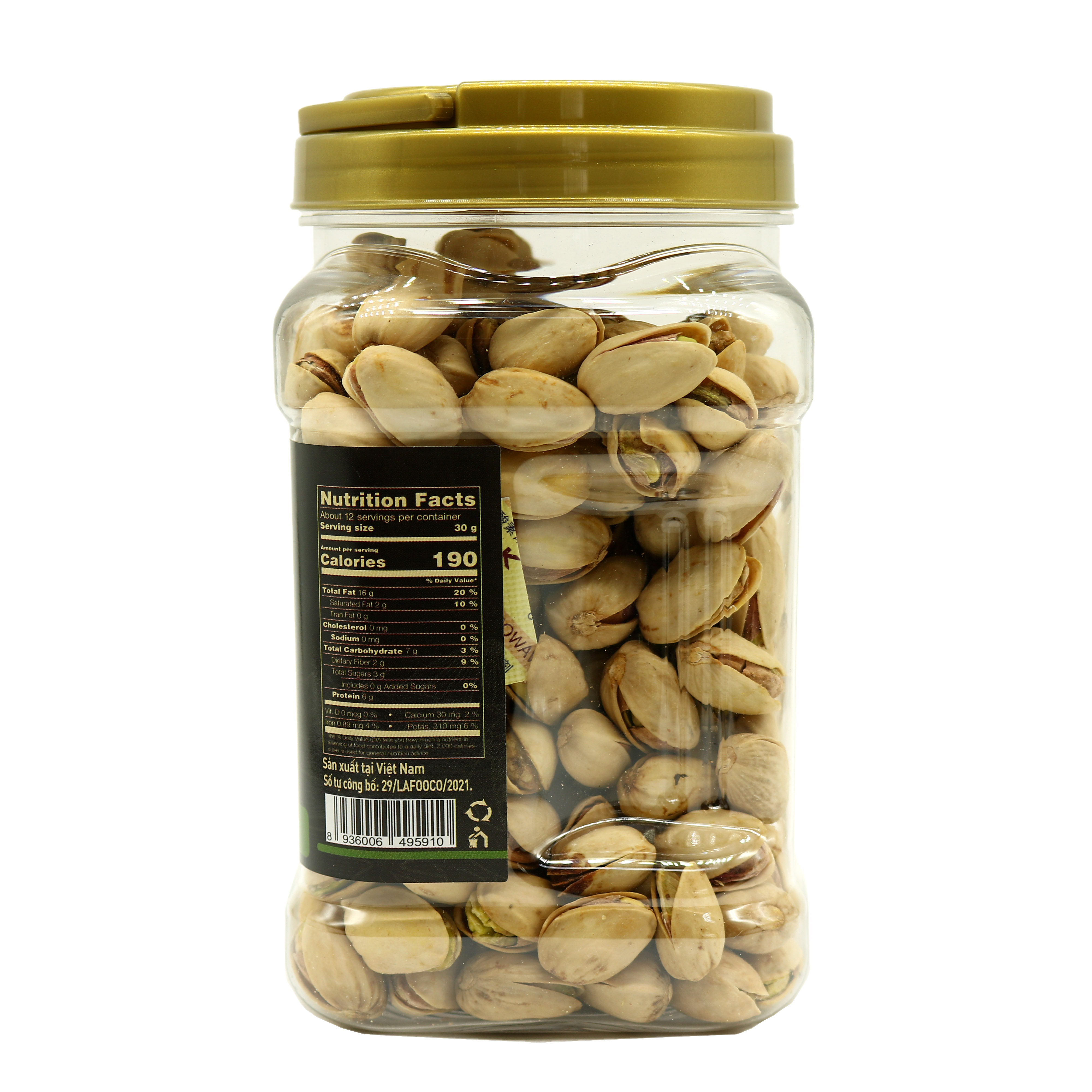 Unsalted Pistachios LAFOOCO 350g