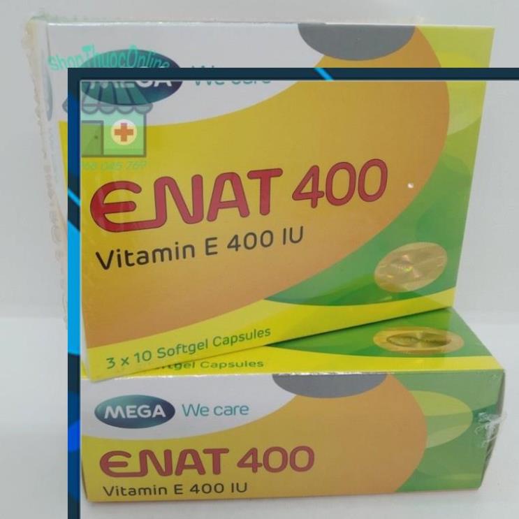 [30 Viên] ENAT 400 - Bổ Sung Vitamin E