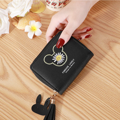 [Hcm]Ví Ngắn Nữ Cầm Tay Gấu Hoa Cúc 427 Thời Trang Hot Trend