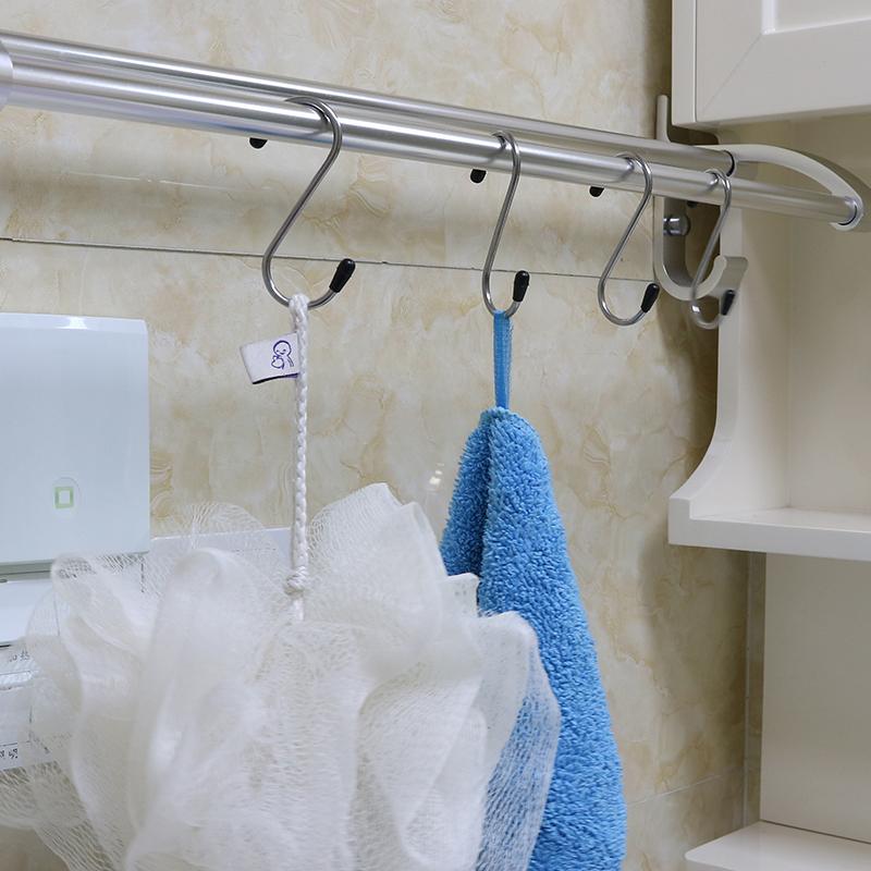 Vỉ 8  Móc treo đồ inox hình chữ S