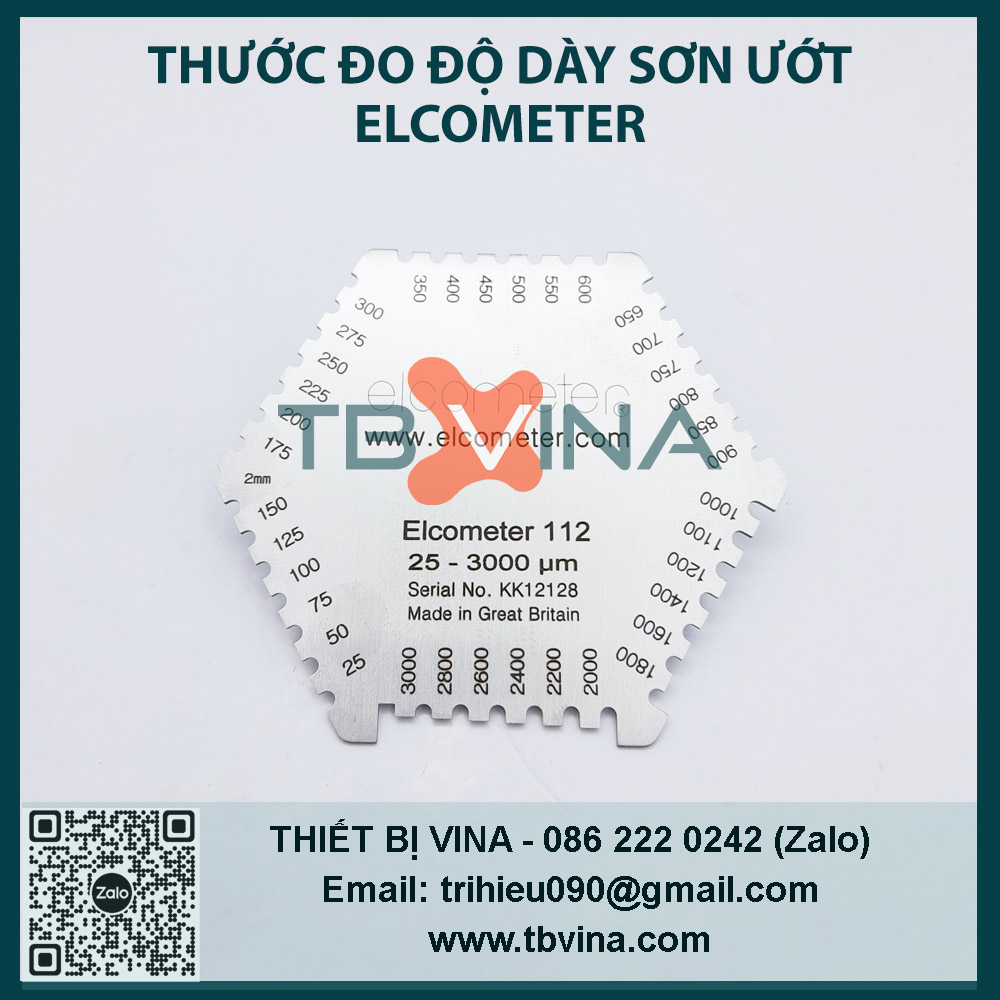 Thước đo độ dày sơn ướt elcometer