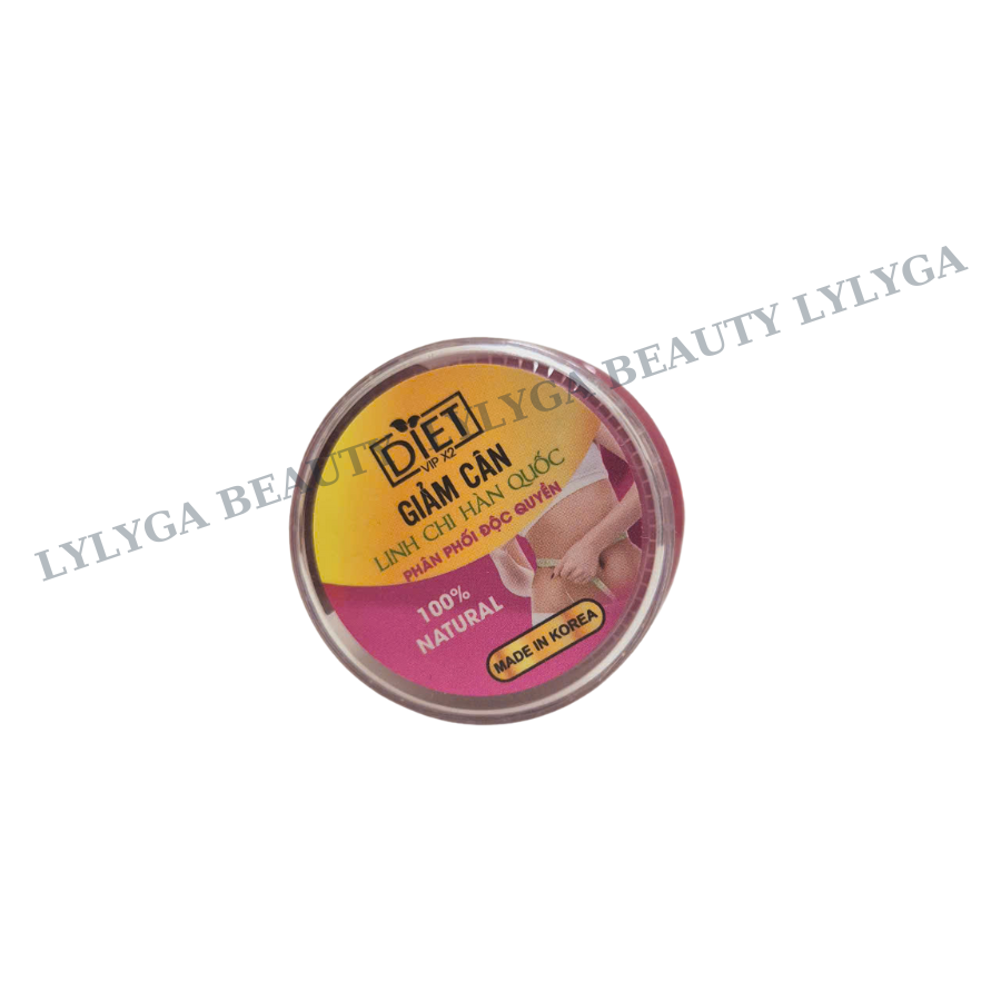 [CHÍNH HÃNG] Giảm Cân Linh Chi Hàn Quốc DIET VIP 2 thành phần tự nhiên giảm cân nhanh an toàn- LYLYGA BEAUTY