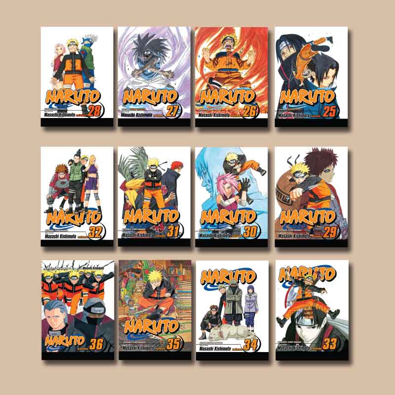 Naruto - Tiếng Anh| Manga  Vol 1-36