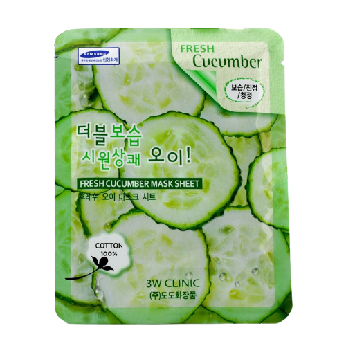 Mặt nạ Dưa Leo 3W CLINIC Fresh Cucumber Mask Sheet 23ml