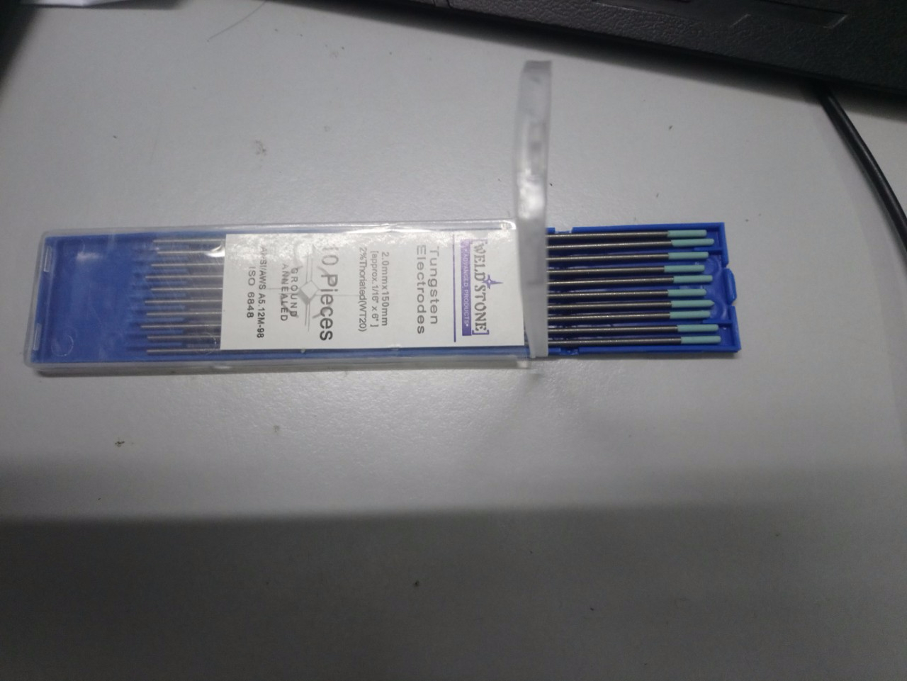 1 que Kim hàn tig hàn nhôm 2.0*150