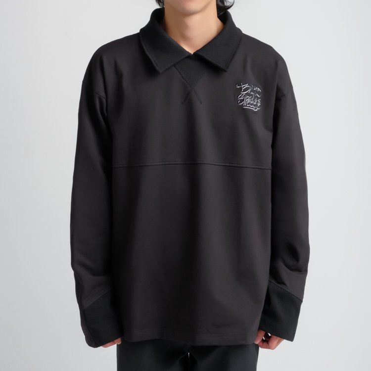 XFIRE BACKTOSTREETZ LONG SLEEVE TSHIRT IN BLACK