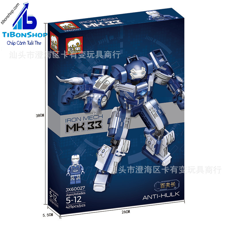 [HCM]Lắp Ráp Người sắt Iron man SUPER HEROES