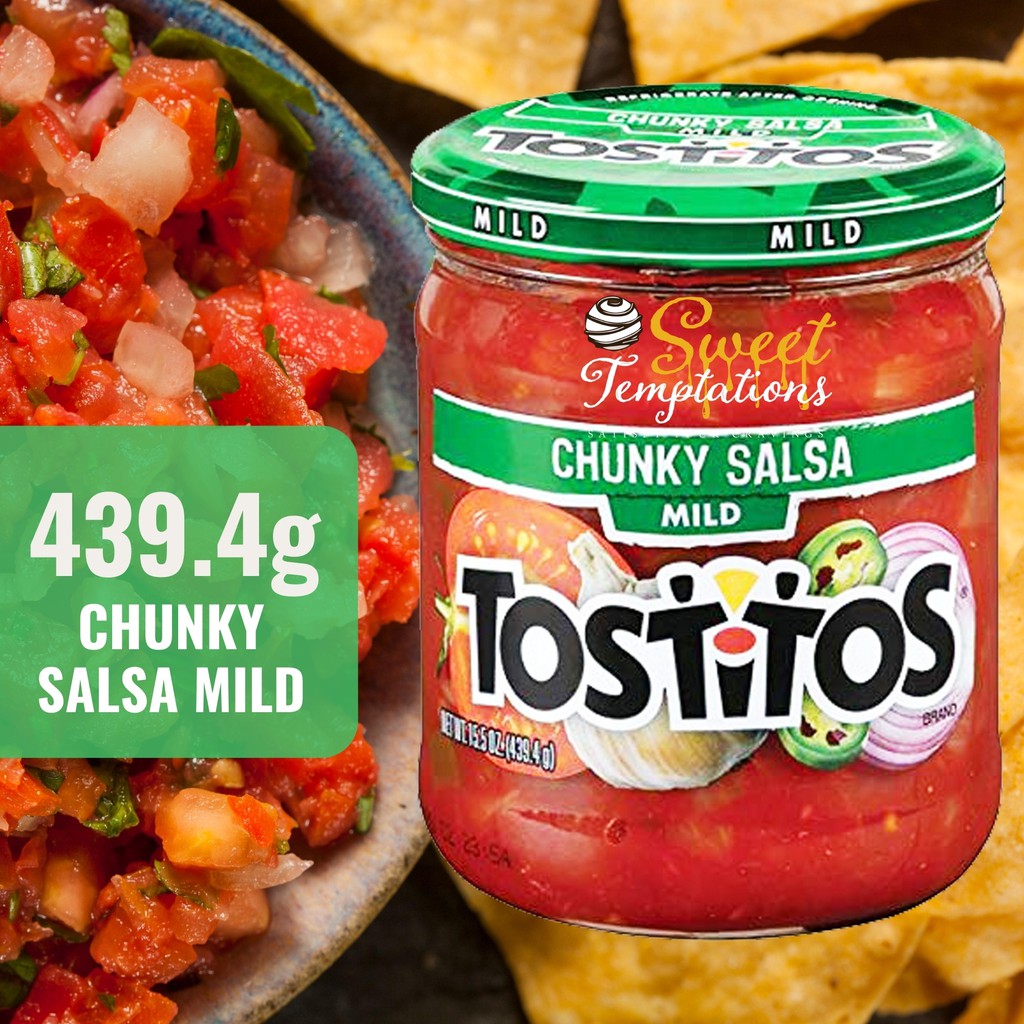 Sốt Tostitos Chunky Salsa MILD 439.4 gr- nhập khẩu Mỹ