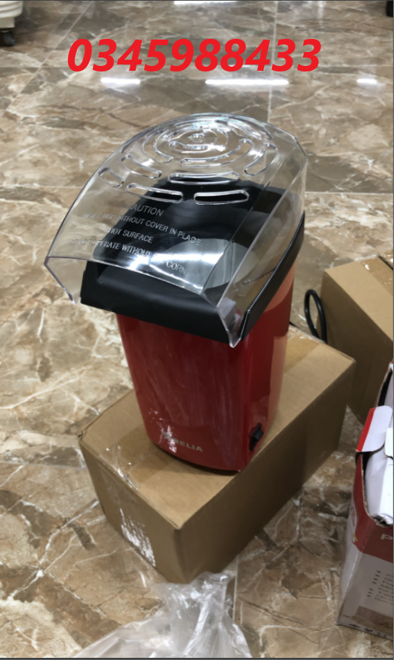 Máy nổ bỏng ngô mini tại nhà