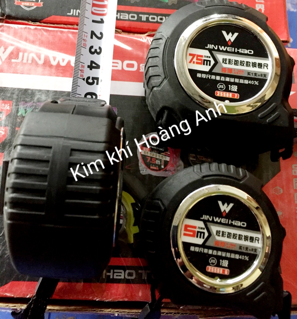Thước kéo, thước rút 5m, 7,5m cao cấp JWH