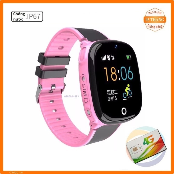 Đồng hồ thông minh trẻ em GPS SmartKID HW11 nghe gọi, định vị, có cảm ứng, camera, kháng nước IP67 cao cấp