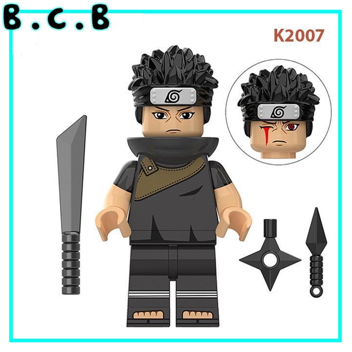 Naruto Đồ chơi lắp ráp minifigures Uchita Shisu Sasuke Neji KDL802
