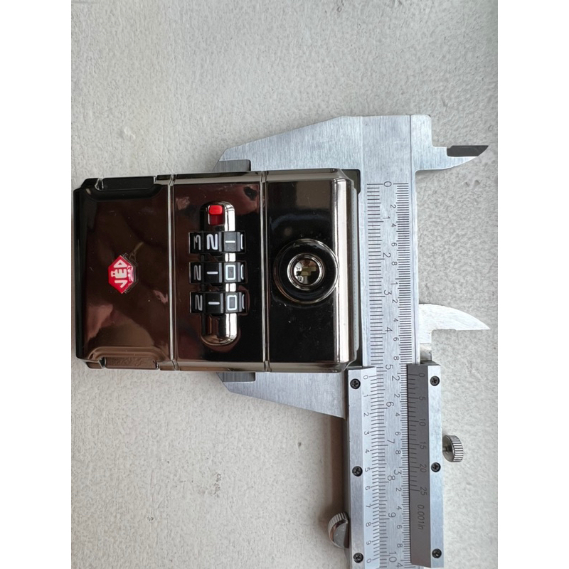 Khoá số vali nhôm 74x51mm
